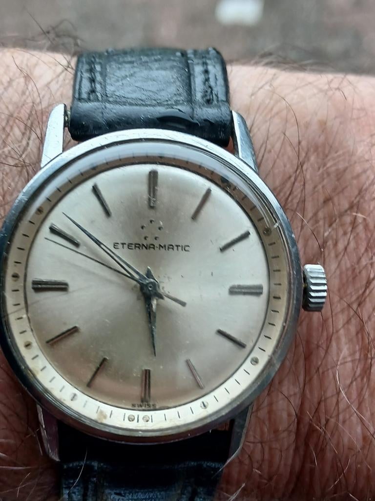 Eterna-Matic herenhorloge jaren vijftig, Ophalen of Verzenden