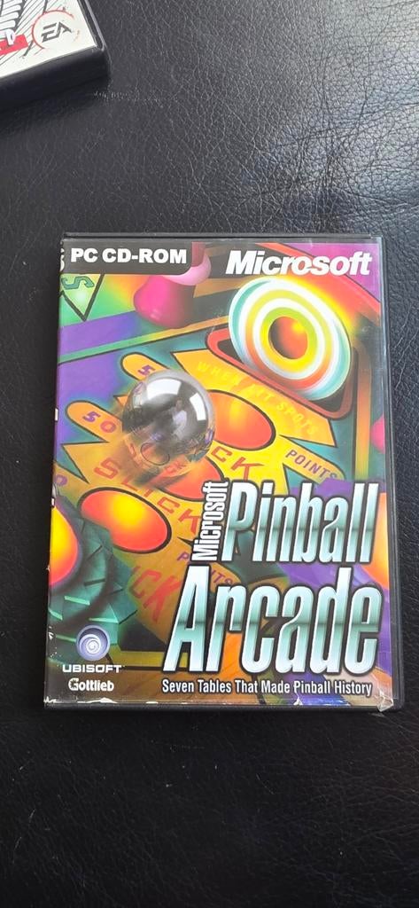 Microsoft Pinball Arcade PC CD-ROM - Klassieke Flipperkast, Gebruikt, Overige genres, 1 speler, Ophalen of Verzenden