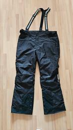 Zwarte skibroek met bretels - Maat 3x XL-W44 L34, Ophalen of Verzenden, Gedragen, Zwart