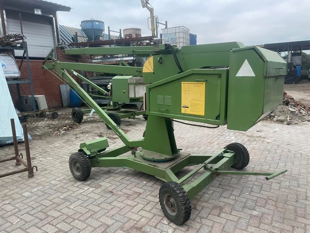 Automatische lijmkraan, Ophalen