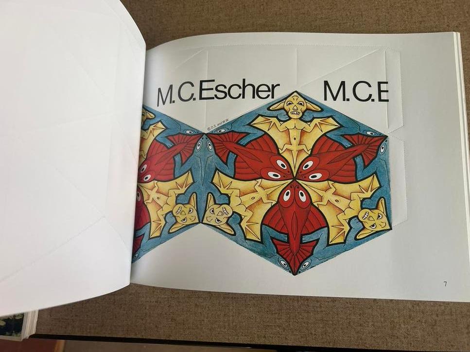 M.C. Escher Kaleidocycles - Kunstboek met uitsneden, Ophalen of Verzenden, Zo goed als nieuw, Overige onderwerpen