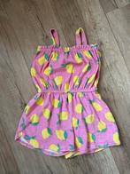 H&M roze badstof jumpsuit met citroenen, maat 122, Kinderen en Baby's, Ophalen of Verzenden, Gebruikt, Meisje, Overige typen