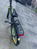 Jongensfiets 20 inch - Zwart/Neon Groen, Fietsen en Brommers, Fietsen | Jongens, Ophalen, Gebruikt, 20 inch, Handrem