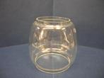 Stormlamp glas, stormlantaarn, stallantaarn FH375 blank rood, Ophalen of Verzenden