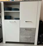 Moderne witte kast met opbergruimte, Huis en Inrichting, Kasten | Dressoirs, Ophalen, Overige materialen, 50 tot 100 cm, Zo goed als nieuw