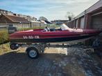 Fletcher arrow sport 15ft incl trailer en bb motor, Watersport en Boten, Ophalen, Minder dan 70 pk, 3 tot 6 meter, Buitenboordmotor