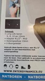 InterDynamics Diamant borenset boor set centreerset. NIEUW!, Doe-het-zelf en Verbouw, 60 cm of meer, Nieuw, Minder dan 5 m², Wandtegels