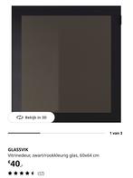 3 Ikea Glassvik rookglas deuren Besta, Huis en Inrichting, Ophalen, Zo goed als nieuw