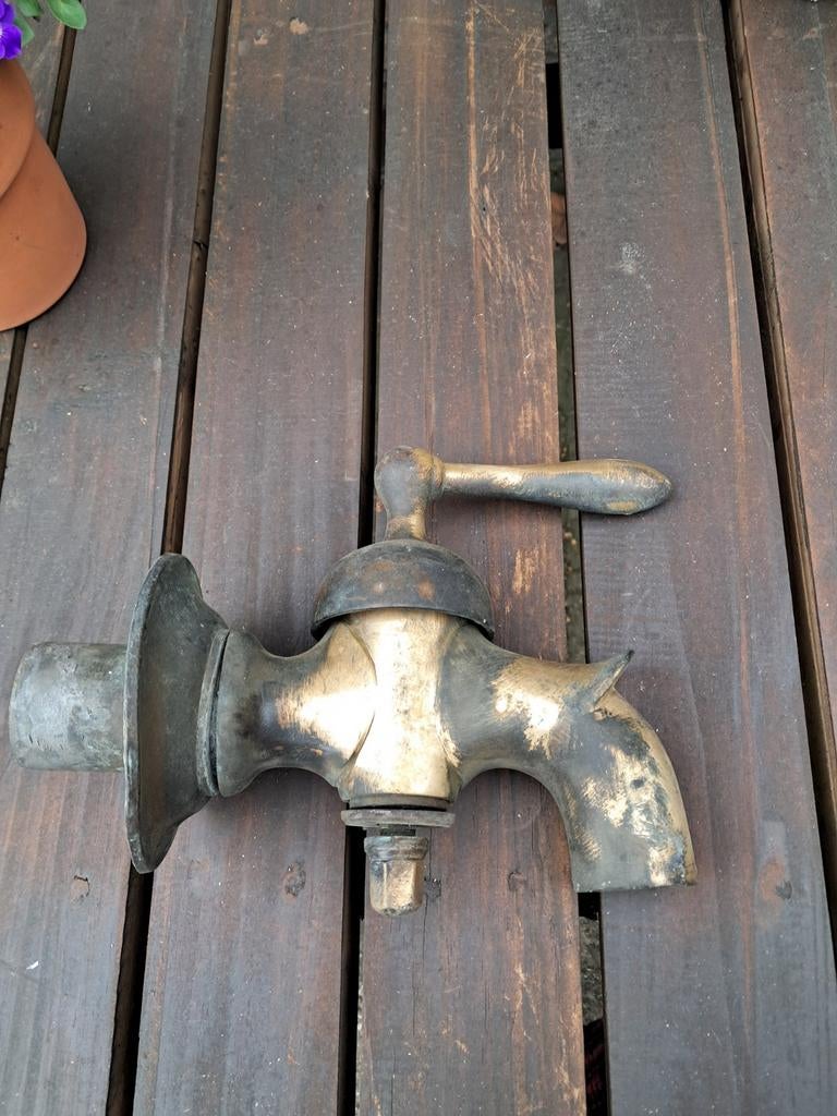 Oude pompkraan, Ophalen of Verzenden, Gebruikt