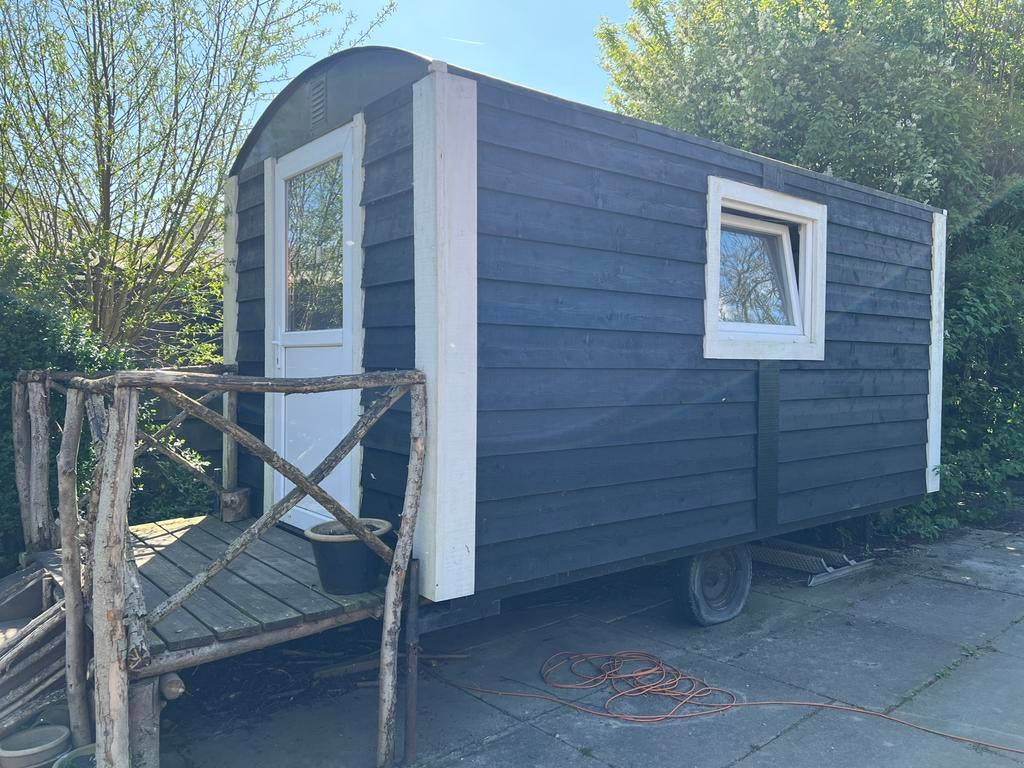 Pipowagen/atelier/praktijk, Ophalen, Gebruikt
