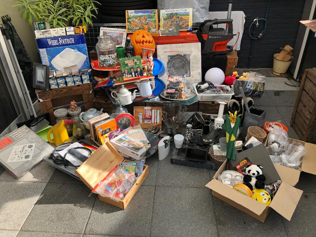 Grootte partij Snuffelmarkt spullen [1001], Ophalen, Gebruikt