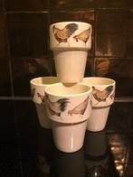 4 mokken Jet Ter Steege, Ophalen of Verzenden, Zo goed als nieuw, Overige stijlen, Kop(pen) en/of Schotel(s)