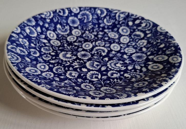 SALE 4 Vintage Franse diner borden, GIEN, BEATRICE, Antiek en Kunst, Curiosa en Brocante, Ophalen of Verzenden