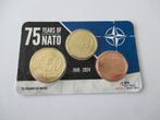Coincard 75 jaar Navo 2024, Postzegels en Munten, Munten | Nederland, Ophalen of Verzenden, Koningin Beatrix, Euro's, Setje