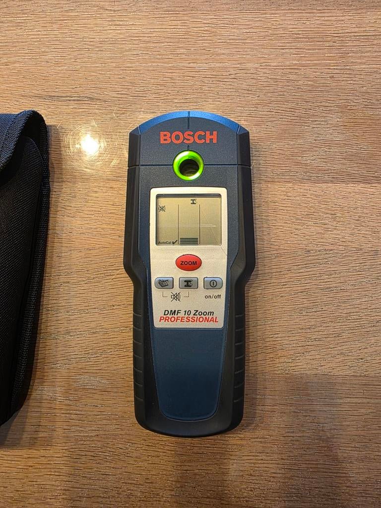 Bosch leiding detector DMF 10 Zoom, Doe-het-zelf en Verbouw, Meetapparatuur, Ophalen of Verzenden, Zo goed als nieuw, Multimeter