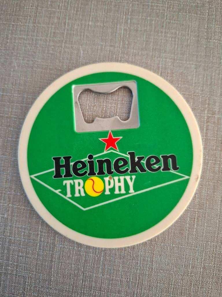 HEINEKEN Opener tennis Trophy, Ophalen of Verzenden, Nieuw, Gebruiksvoorwerp