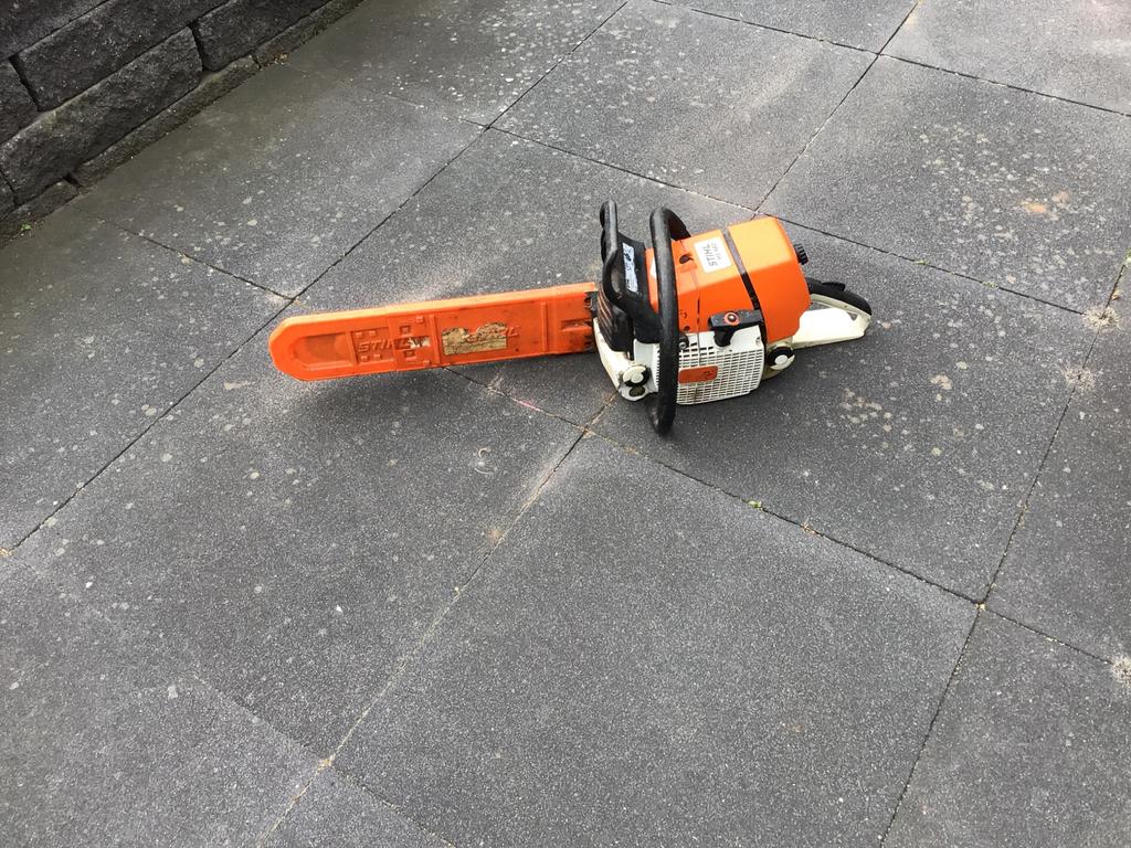Stihl MS 460 kettingzaag - Krachtige professionele zaag, Ophalen, Gebruikt, 70 mm of meer, Kettingzaag