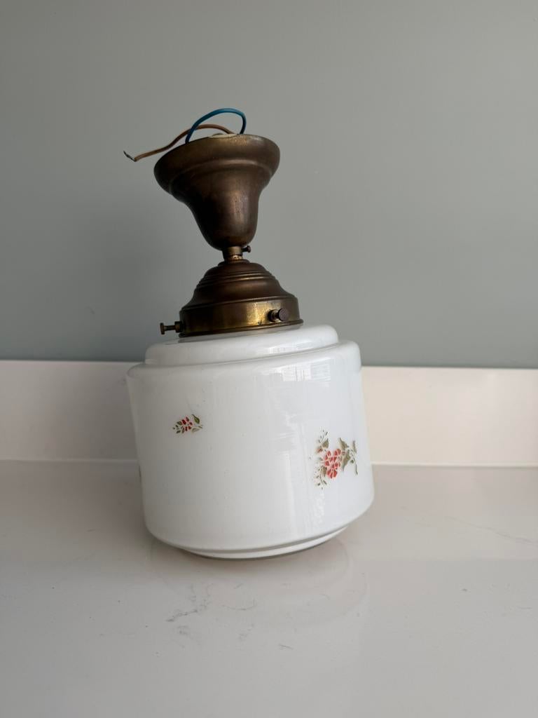 Kleine art deco schoollamp, Antiek en Kunst, Ophalen of Verzenden