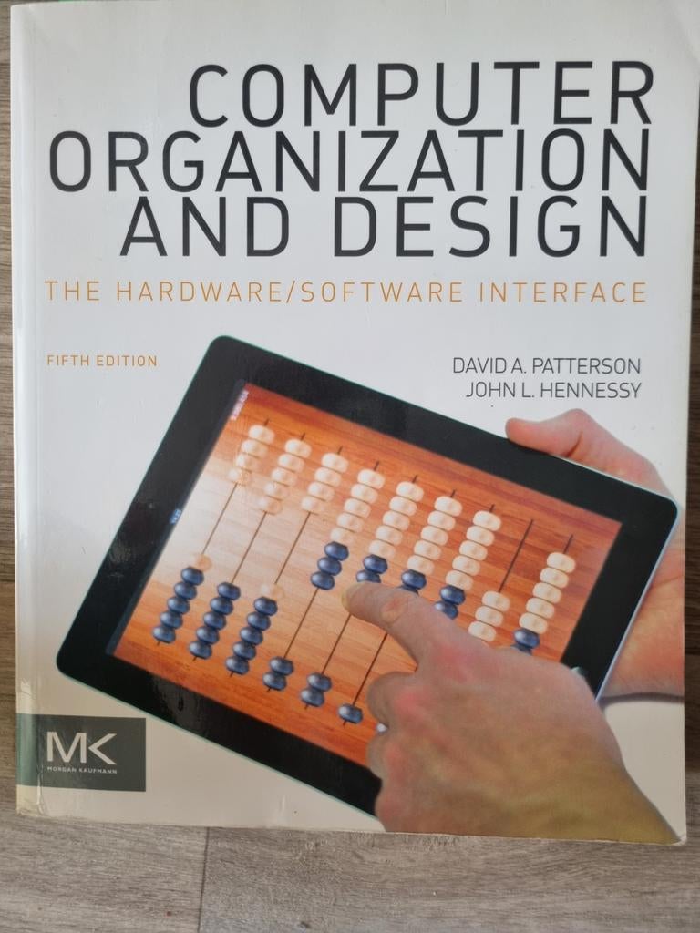 Computer Organization and Design - 5e editie, Boeken, Informatica en Computer, Zo goed als nieuw, Hardware, Ophalen of Verzenden