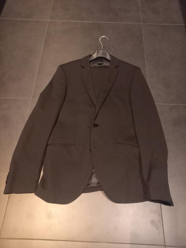 Stijlvol zwart Kiomi pak - Maat 48 - Zo goed als nieuw, Maat 48/50 (M), Zwart, Ophalen of Verzenden, Zo goed als nieuw