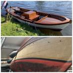 klassieke houten sloep: opknapper, Watersport en Boten, Ophalen, 10 tot 30 pk, Gebruikt, Binnenboordmotor