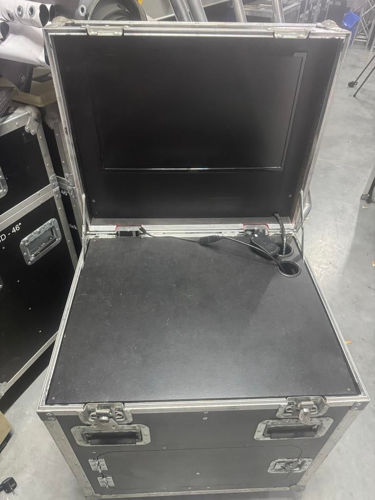 Professionele Video Regie Flightcase met Monitor, Ophalen, Gebruikt, Video