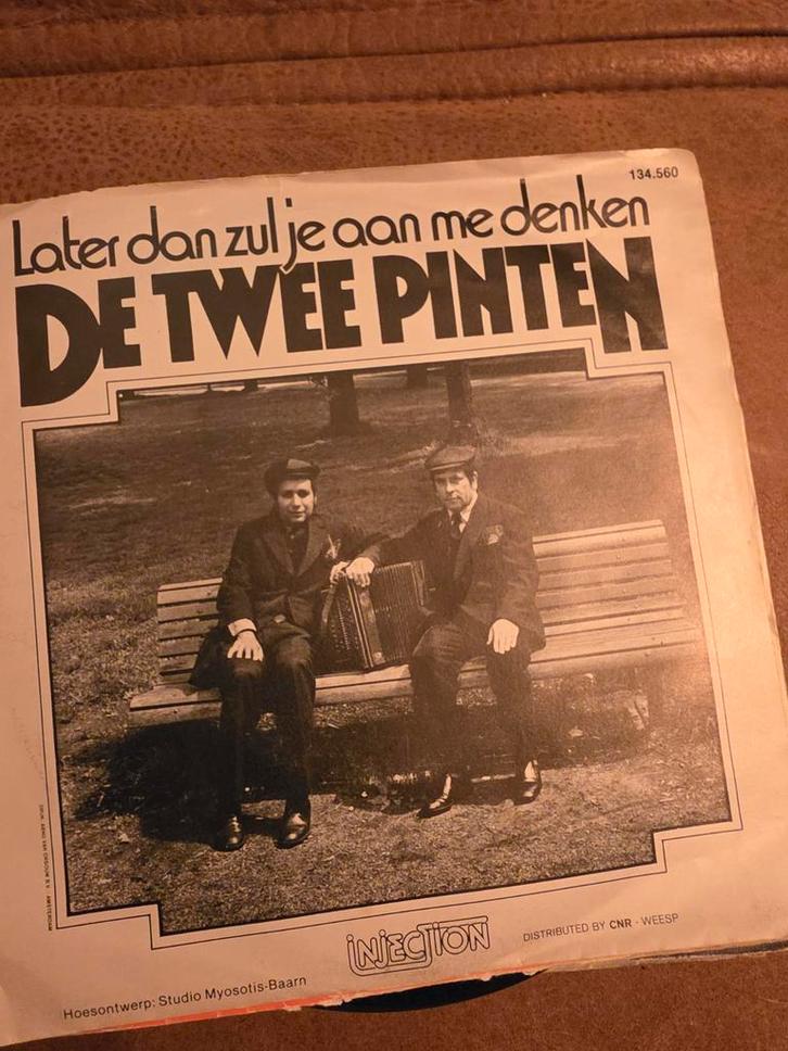 De Twee Pinten - Later dan zul je aan me denken single, Cd's en Dvd's, Cd Singles, Gebruikt, Nederlandstalig, 1 single, Ophalen of Verzenden