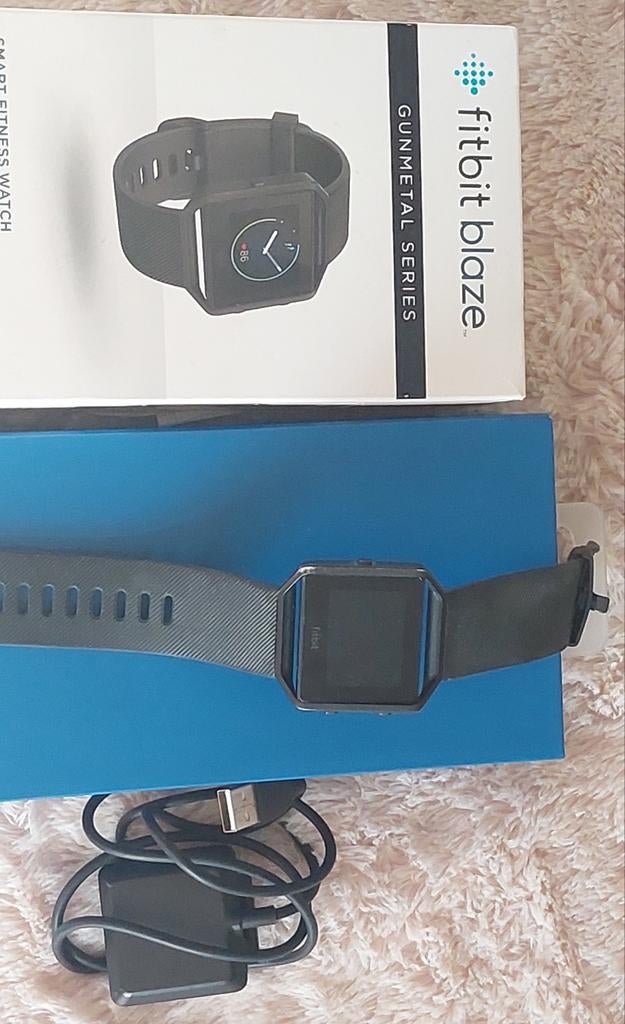 Fitbit, Afstand, Zwart, Ophalen of Verzenden, Zo goed als nieuw