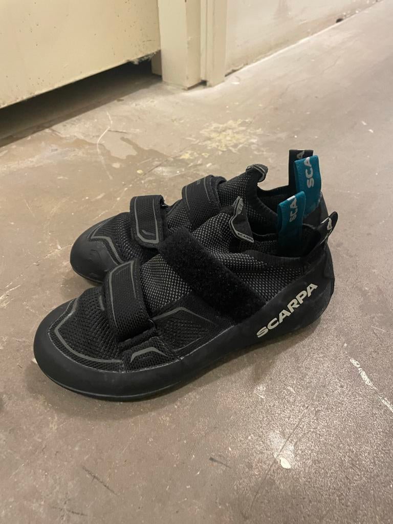 Scarpa Reflex V Klimschoenen - Maat 40 valt als 38, Sport en Fitness, Klimsport, Verzenden, Gebruikt, Klimsportschoenen