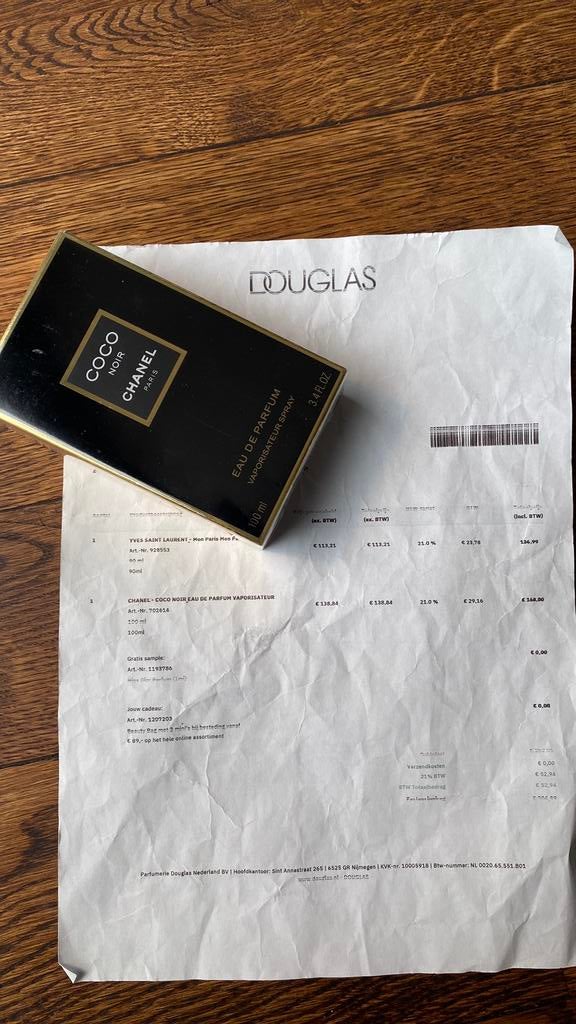 Noir, Verzenden, Zo goed als nieuw