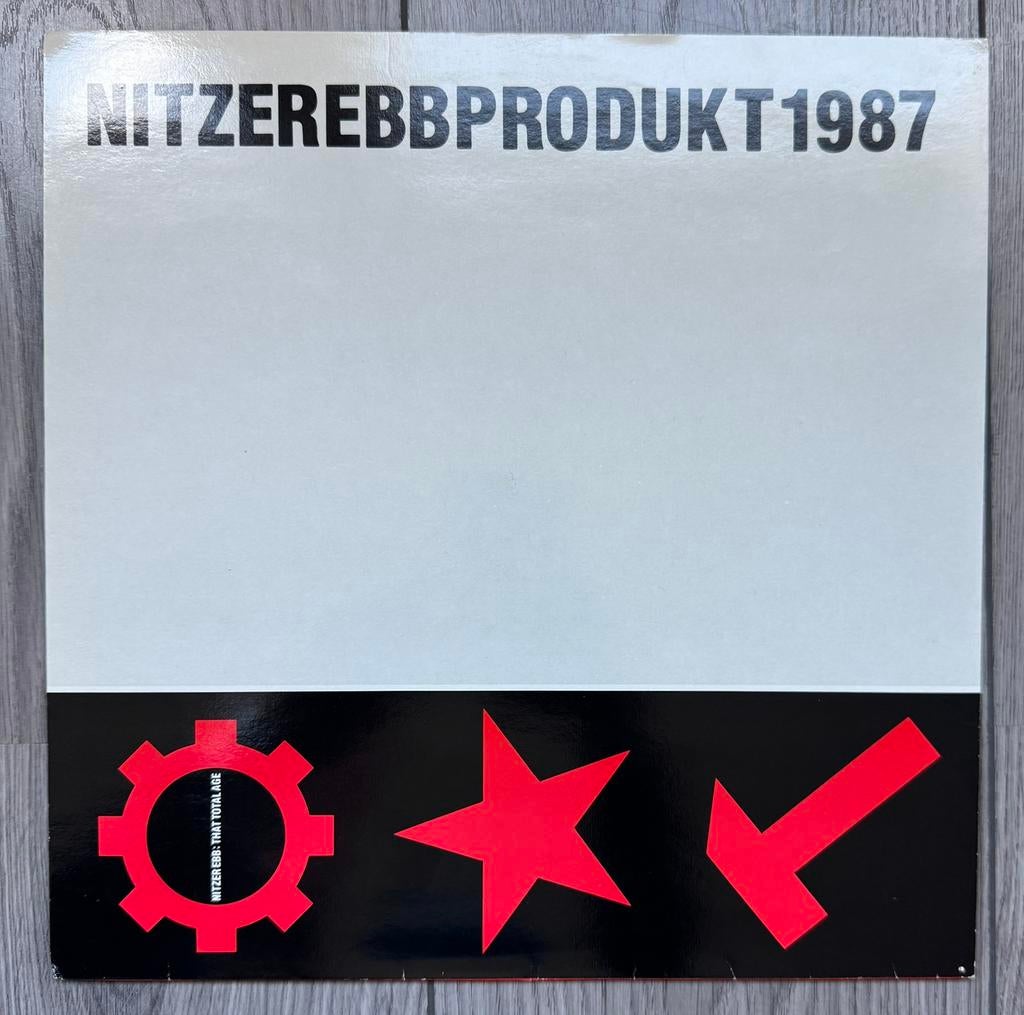 Nitzer Ebb - That Total Age - 1e Duitse persing 1987, Ophalen of Verzenden, Gebruikt