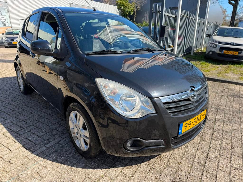 Opel Agila 1.0 Edition airco, elec pakket, stuurbediening, ., Euro 5, Stof, Gebruikt, Metallic lak