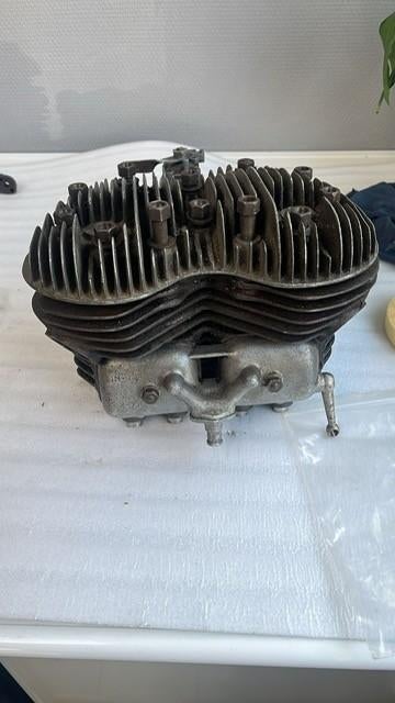 Triumph Blokken/Cilinderkoppen/pakkingset/./Kettingen, Motoren, Onderdelen | Oldtimers, Ophalen, Gebruikt