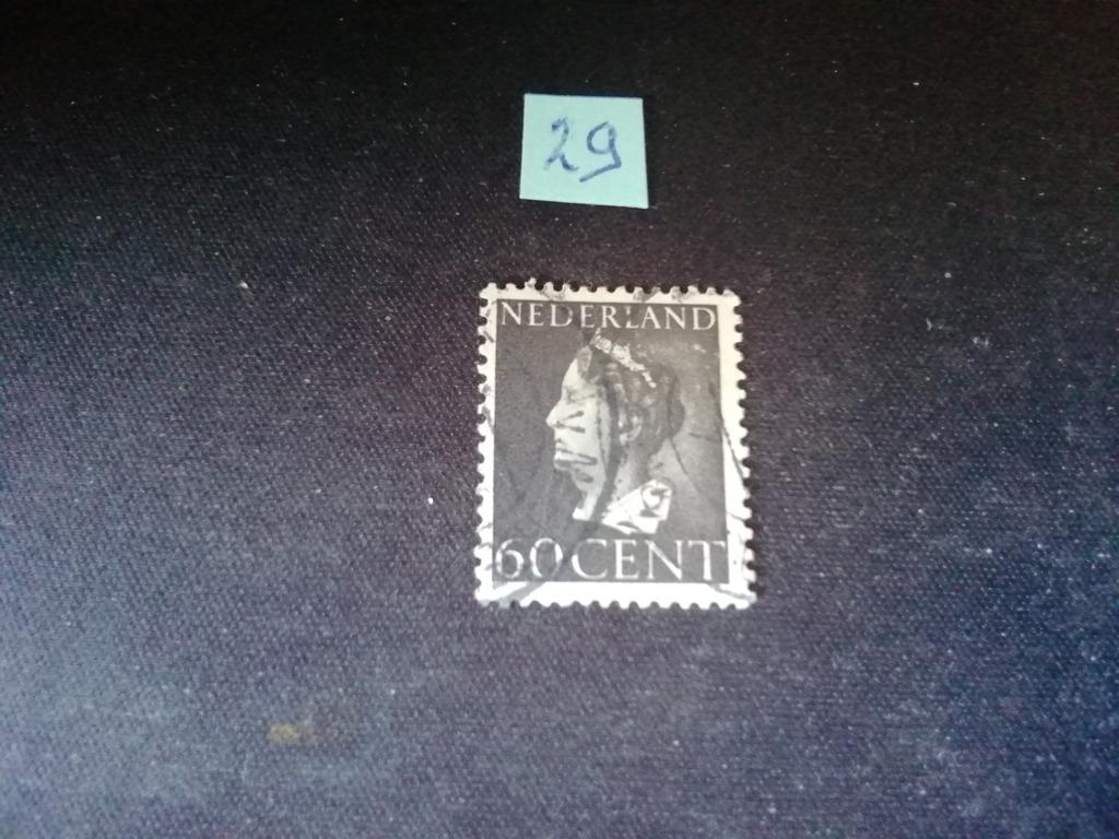 NEDERLAND KONINGIN WILHELMINA HOOGSTE WAARDE NR 345 GESTEMPE, Postzegels en Munten, Postzegels | Nederland, Ophalen of Verzenden