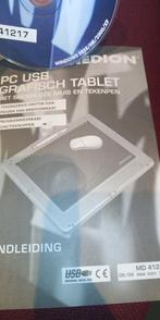 Medion Digitaal Tekentablet met Software, Ophalen of Verzenden, Gebruikt, Bedraad, Medion