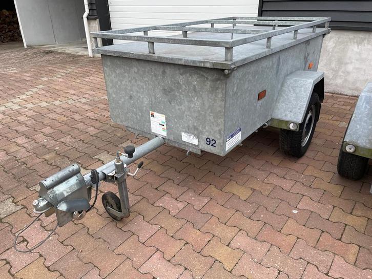 Bagagewagen Gookar 2 x 1 en 1.50 x 1 meter onverwoestbaar, Auto diversen, Aanhangers en Bagagewagens, Gebruikt, Ophalen