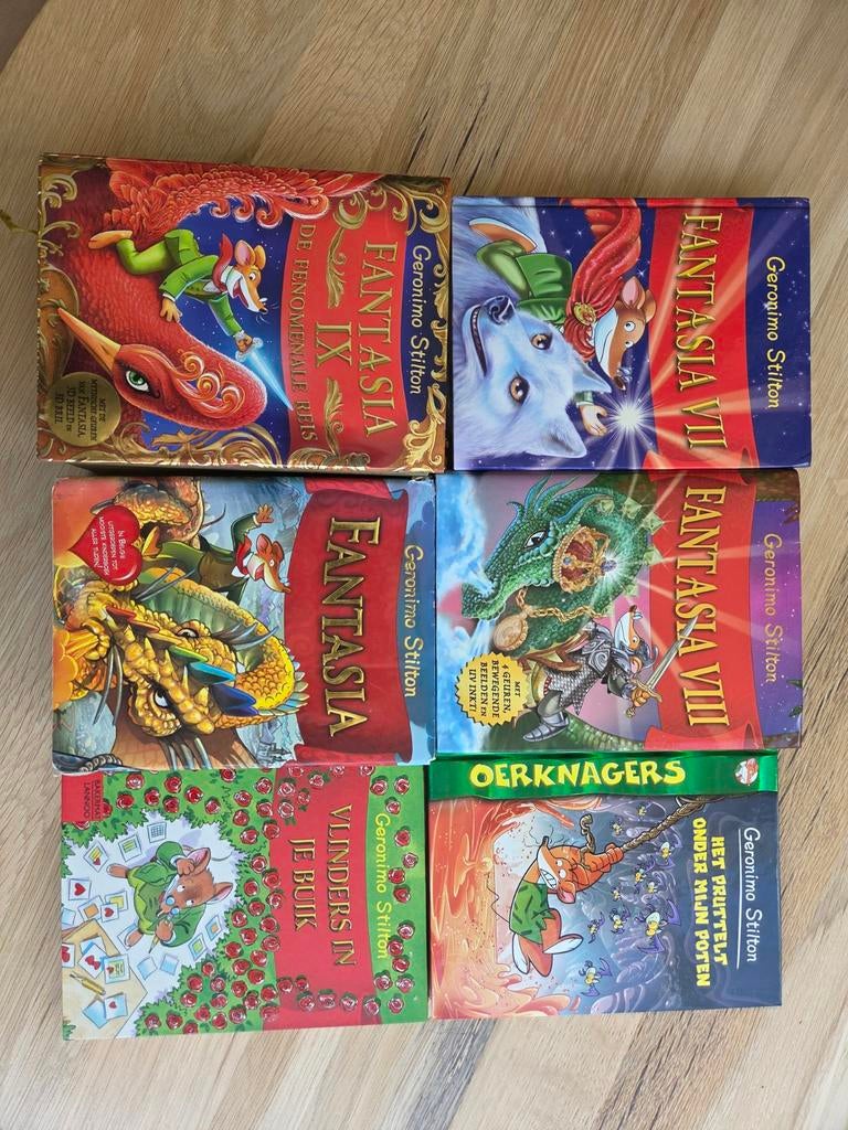Geronimo Stilton diverse boeken, Boeken, Kinderboeken | Jeugd | onder 10 jaar, Ophalen of Verzenden, Gelezen, Geronimo Stilton