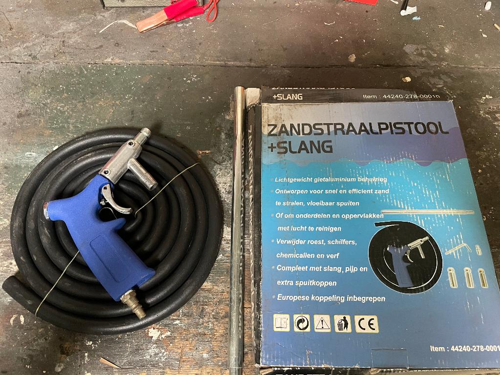 zandstraal pistool, Ophalen of Verzenden, Nieuw
