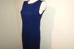 Marccain kobalt vorstelijk blauwe jurk zilveren studs N2, Zo goed als nieuw, Maat 36 (S), Verzenden, Blauw