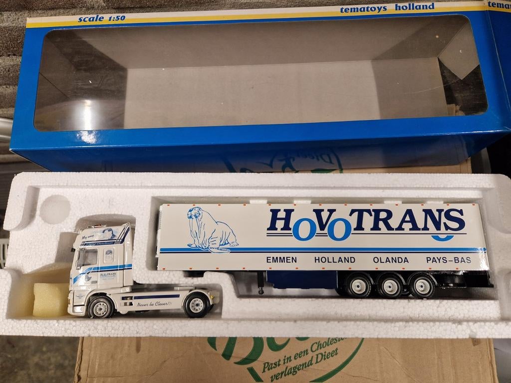 Lion Toys HOVO TRANS Vrachtwagen Schaalmodel 1:50, Ophalen of Verzenden, Nieuw, Bus of Vrachtwagen, Lion Toys