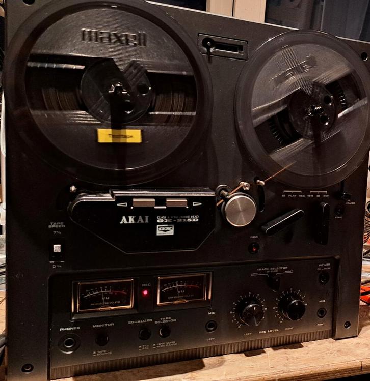 Akai GX215d totaal gereviseerd, Audio, Tv en Foto, Bandrecorders, Bandrecorder, Ophalen