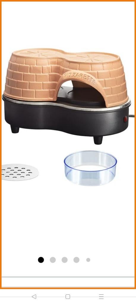 Pizzarette voor 2 personen, Ophalen, Zo goed als nieuw