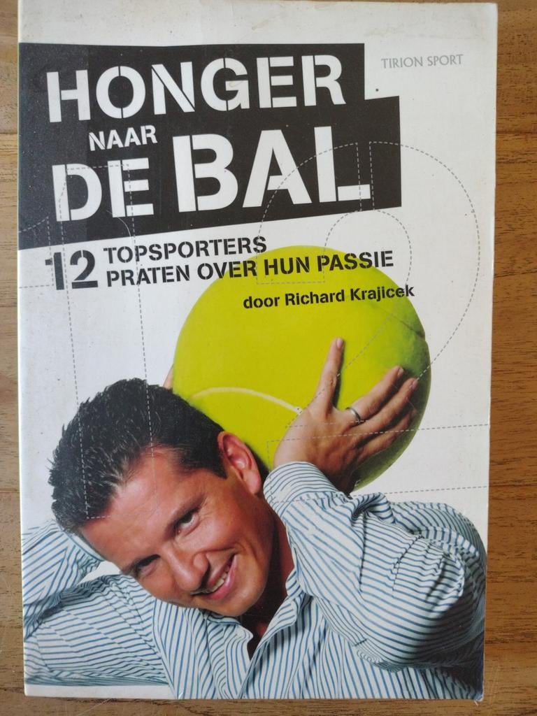 R. Krajicek - Honger naar de bal, Ophalen of Verzenden, Zo goed als nieuw, Balsport, R. Krajicek