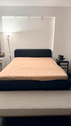 JYSK Boxspring - Comfortabel en Stijlvol, Ophalen, Gebruikt, Zwart, Tweepersoons