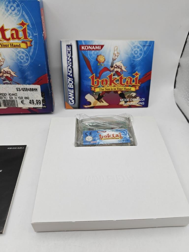 Boktai: The Sun is in Your Hand - Gameboy Advance CIB, Konami Europe, Windsor, UK, 1 speler, Customer-service@konami.co.uk, Ophalen of Verzenden