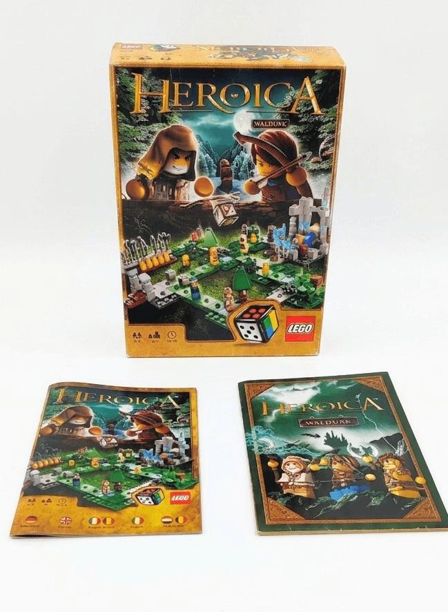 LEGO Heroica - Waldurk nr. 3858 doos, Overige thema's, Overige typen, Ophalen of Verzenden, Zo goed als nieuw