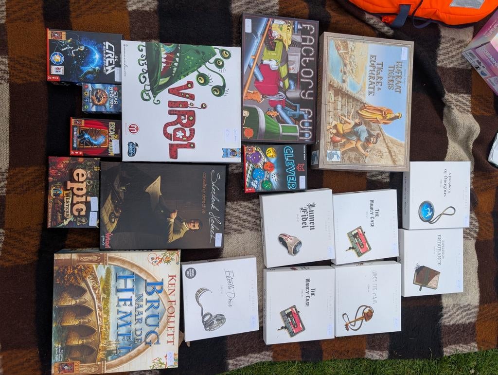 Diverse bordspellen: van strategie tot detective, Hobby en Vrije tijd, Gezelschapsspellen | Bordspellen, Vijf spelers of meer