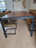 Eetkamertafel teakhout 225x100cm Eijerkamp, Huis en Inrichting, Tafels | Eettafels, Ophalen, Teakhout, 200 cm of meer, 50 tot 100 cm