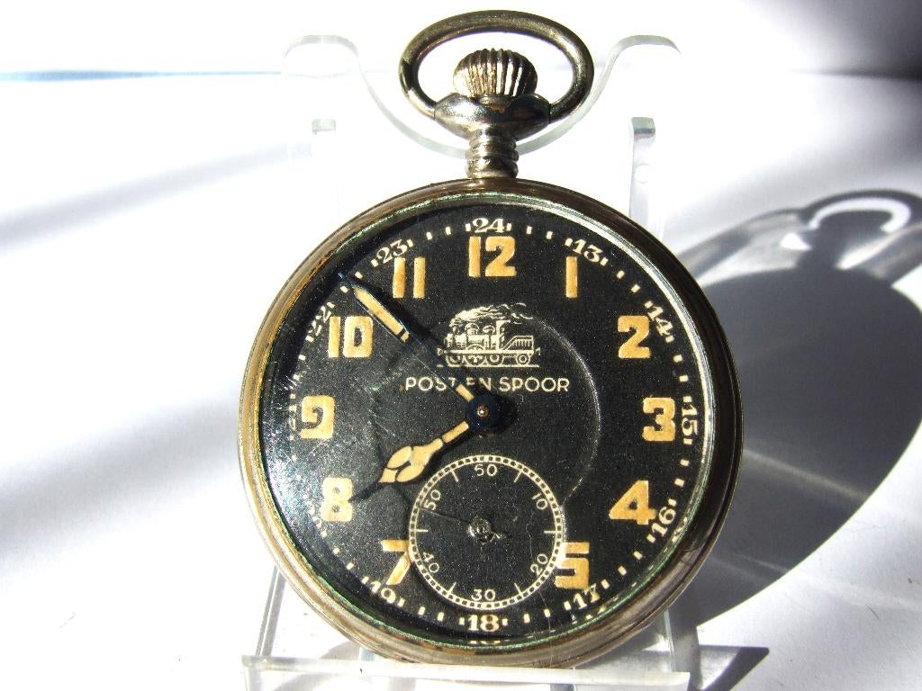 Zakhorloge,Post,en,Spoor, Verzenden, Gebruikt