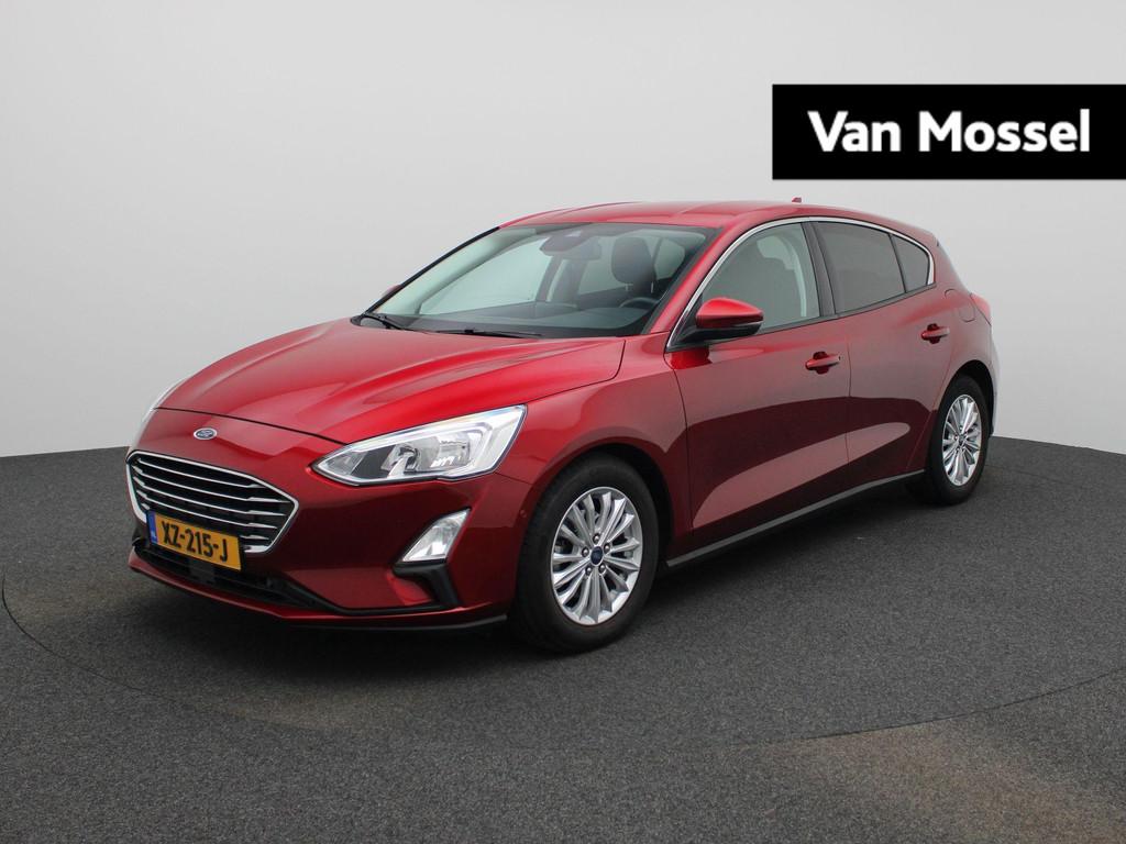 Ford Focus 1.0 EcoBoost Titanium Business | Afn. Trekhaak |, Auto's, Gebruikt, Euro 6, Lichtsensor, Origineel Nederlands